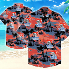 Load image into Gallery viewer, Newcastle Knights NRL National Rugby League Balenciaga Norm Fit Hawaiian Shirt