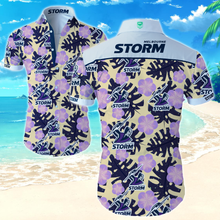 Load image into Gallery viewer, Melbourne Storm NRL National Rugby League Trendy Sport Hawaiian Shirt