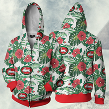 Load image into Gallery viewer, South Sydney Rabbitohs NRL Zip Hoodie Jacket