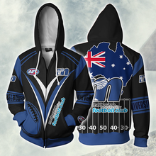 Load image into Gallery viewer, Melbourne University Football Club Football Club AFL Zip Hoodie Jacket