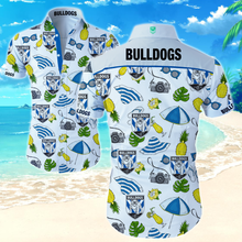 Load image into Gallery viewer, Canterbury-Bankstown Bulldogs NRL National Rugby League Trendy Sport Hawaiian Shirt