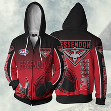 Load image into Gallery viewer, Essendon Football Club AFL Zip Hoodie Jacket