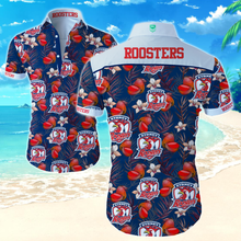 Load image into Gallery viewer, Sydney Roosters NRL National Rugby League Trendy Sport Hawaiian Shirt