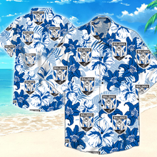 Load image into Gallery viewer, Canterbury-Bankstown Bulldogs NRL National Rugby League Balenciaga Norm Fit Hawaiian Shirt