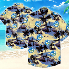 Load image into Gallery viewer, Parramatta Eels NRL National Rugby League Balenciaga Norm Fit Hawaiian Shirt