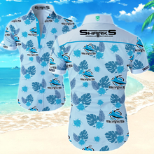 Load image into Gallery viewer, Cronulla-Sutherland Sharks NRL National Rugby League Trendy Sport Hawaiian Shirt