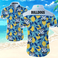 Load image into Gallery viewer, Canterbury-Bankstown Bulldogs NRL Hawaiian Shirt