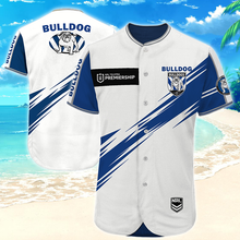 Load image into Gallery viewer, Canterbury-Bankstown Bulldogs NRL National Rugby League Baseball Jersey Shirt Print Full 3D