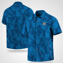 Load image into Gallery viewer, Gold Coast Titans NRL National Rugby League Tommy Bahama Big &amp; Tall Fuego Floral Button-Up Shirt – Hawaiian Shirt
