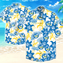 Load image into Gallery viewer, Parramatta Eels NRL National Rugby League Balenciaga Norm Fit Hawaiian Shirt