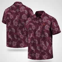 Load image into Gallery viewer, Brisbane Broncos NRL National Rugby League Tommy Bahama Big &amp; Tall Fuego Floral Button-Up Shirt – Hawaiian Shirt