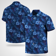 Load image into Gallery viewer, Adelaide Football Club AFL Australian Football League Tommy Bahama Big &amp; Tall Fuego Floral Button-Up Shirt – Hawaiian Shirt Sport