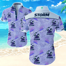 Load image into Gallery viewer, Melbourne Storm NRL National Rugby League Trendy Sport Hawaiian Shirt
