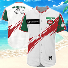 Load image into Gallery viewer, South Sydney Rabbitohs NRL National Rugby League Baseball Jersey Shirt Print Full 3D