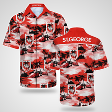 Load image into Gallery viewer, St. George Illawarra Dragons Tommy Bahama Team Logo Emfielder Polo Shirt - Hawaiian Shirt