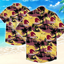 Load image into Gallery viewer, Brisbane Broncos NRL National Rugby League Balenciaga Norm Fit Hawaiian Shirt