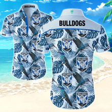 Load image into Gallery viewer, Canterbury-Bankstown Bulldogs NRL Hawaiian Shirt
