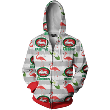Load image into Gallery viewer, South Sydney Rabbitohs NRL Zip Hoodie Jacket