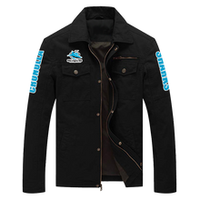 Load image into Gallery viewer, Cronulla Sharks NRL National Rugby League Bomber Jacket Print 3D