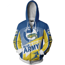 Load image into Gallery viewer, Parramatta Eels NRL Zip Hoodie Jacket