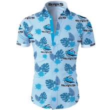 Load image into Gallery viewer, Cronulla-Sutherland Sharks NRL National Rugby League Trendy Sport Hawaiian Shirt