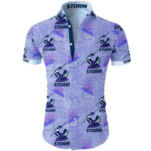 Load image into Gallery viewer, Melbourne Storm NRL National Rugby League Trendy Sport Hawaiian Shirt