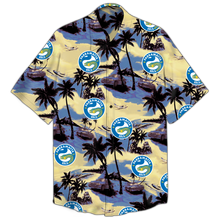 Load image into Gallery viewer, Parramatta Eels NRL National Rugby League Balenciaga Norm Fit Hawaiian Shirt