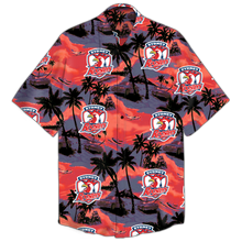 Load image into Gallery viewer, Sydney Roosters NRL National Rugby League Balenciaga Norm Fit Hawaiian Shirt