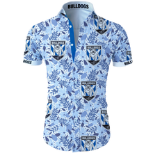 Load image into Gallery viewer, Canterbury-Bankstown Bulldogs NRL Hawaiian Shirt