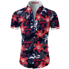 Load image into Gallery viewer, Melbourne Football Club AFL  Hawaiian Shirt
