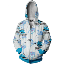 Load image into Gallery viewer, Cronulla Sharks NRL Zip Hoodie Jacket