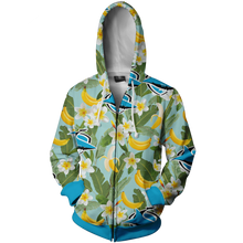 Load image into Gallery viewer, Cronulla Sharks NRL Zip Hoodie Jacket
