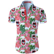Load image into Gallery viewer, St. George Illawarra Dragons NRL National Rugby League Trendy Sport Hawaiian Shirt