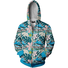 Load image into Gallery viewer, Cronulla Sharks NRL Zip Hoodie Jacket