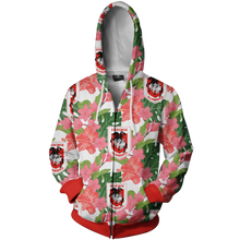 Load image into Gallery viewer, St. George Illawarra Dragons NRL Zip Hoodie Jacket