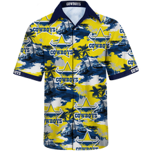 Load image into Gallery viewer, North Queensland Cowboys NRL National Rugby League Balenciaga Norm Fit Hawaiian Shirt
