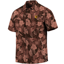 Load image into Gallery viewer, Box Hill Hawks Football Club AFL Australian Football League Tommy Bahama Big &amp; Tall Fuego Floral Button-Up Shirt – Hawaiian Shirt