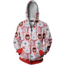 Load image into Gallery viewer, St. George Illawarra Dragons NRL Zip Hoodie Jacket