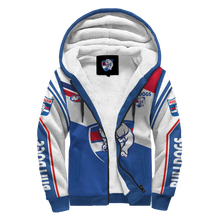 Load image into Gallery viewer, Western Bulldogs AFL Australian Football League Zip Hoodie Fleece Jacket
