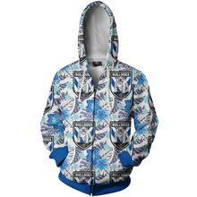 Load image into Gallery viewer, Bulldogs RLFC NRL Zip Hoodie Jacket