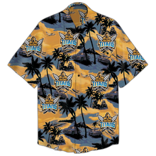 Load image into Gallery viewer, Gold Coast Titans NRL National Rugby League Balenciaga Norm Fit Hawaiian Shirt