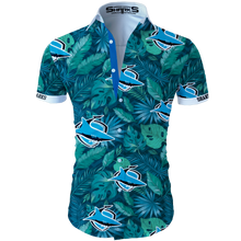 Load image into Gallery viewer, Cronulla-Sutherland Sharks NRL Hawaiian Shirt