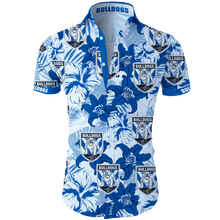 Load image into Gallery viewer, Canterbury-Bankstown Bulldogs NRL Hawaiian Shirt