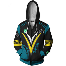 Load image into Gallery viewer, Penrith Panthers NRL Zip Hoodie Jacket