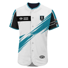 Load image into Gallery viewer, Port Adelaide Football Club AFL Australian Football League Baseball Jersey Shirt Print Full 3D