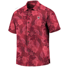 Load image into Gallery viewer, St Kilda Football Club AFL Australian Football League Tommy Bahama Big &amp; Tall Fuego Floral Button-Up Shirt – Hawaiian Shirt Sport