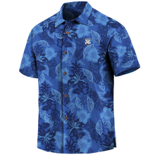 Load image into Gallery viewer, Canterbury-Bankstown Bulldogs NRL National Rugby League Tommy Bahama Big &amp; Tall Fuego Floral Button-Up Shirt – Hawaiian Shirt