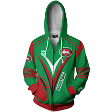 Load image into Gallery viewer, South Sydney Rabbitohs NRL Zip Hoodie Jacket