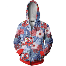 Load image into Gallery viewer, Sydney Roosters NRL Zip Hoodie Jacket