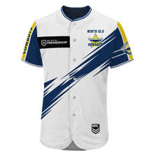 Load image into Gallery viewer, North Queensland Cowboys NRL National Rugby League Baseball Jersey Shirt Print Full 3D